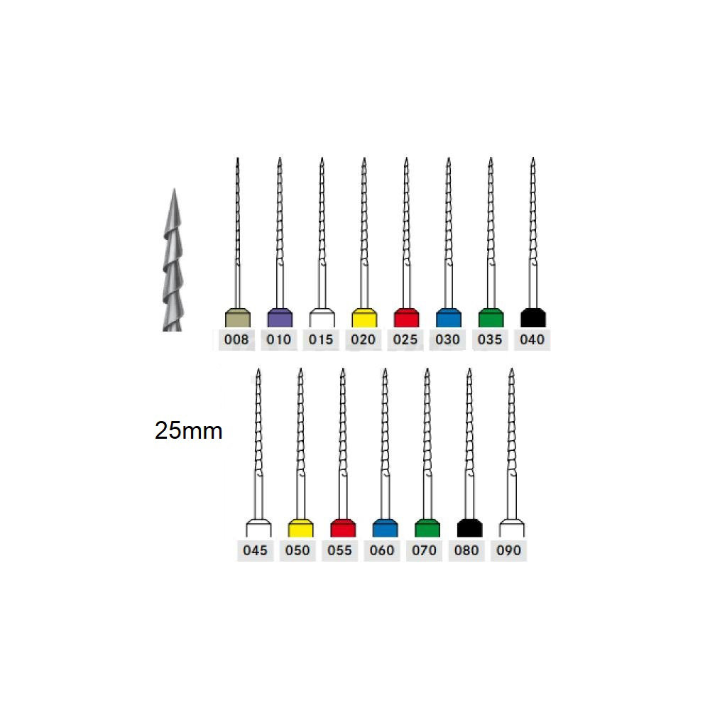 FILE HEDST COLORINOX 25mm. 15-40  6u