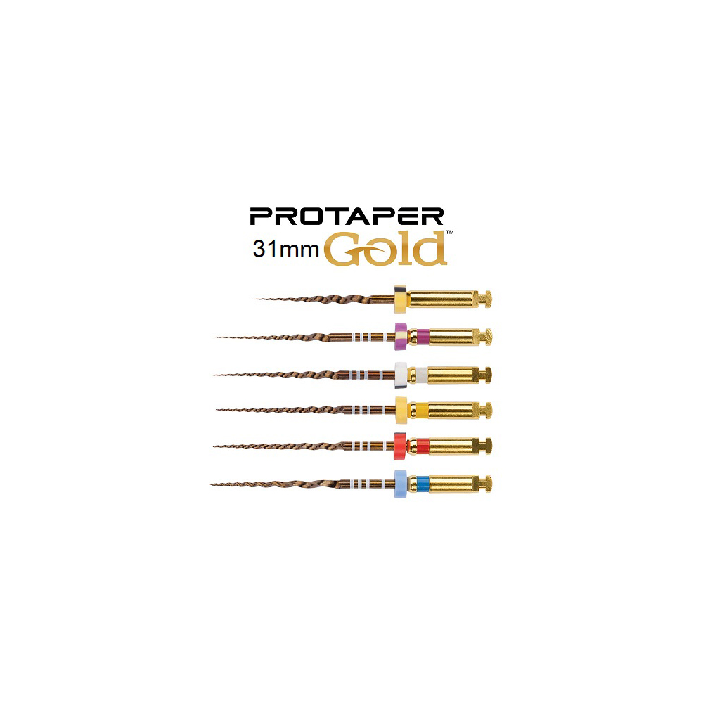 LIMAS PROTAPER 31mm. SURTIDO. 6u. (A0409)