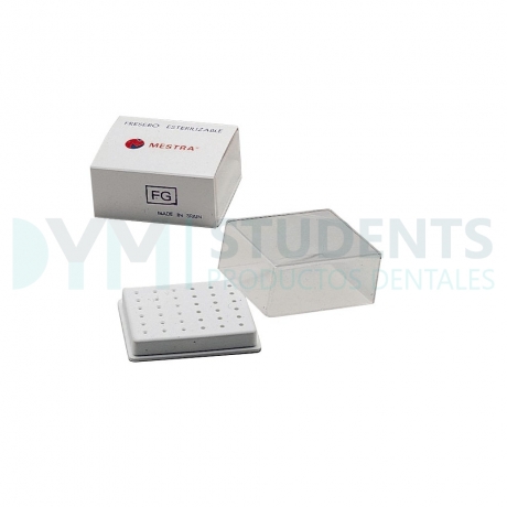 ?AUTOCLAVABLE BURS BOX 36 HOLES MESTRA