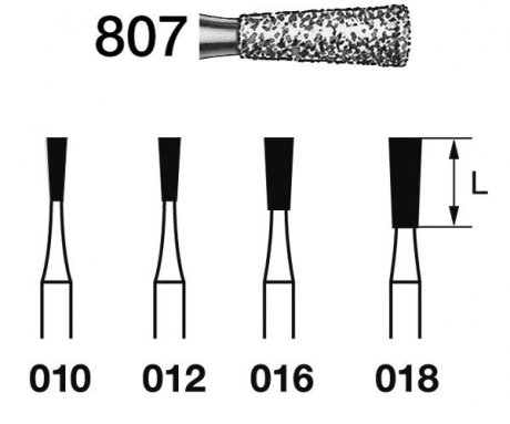 FRESA 807.314.010 (tronco-cónica)