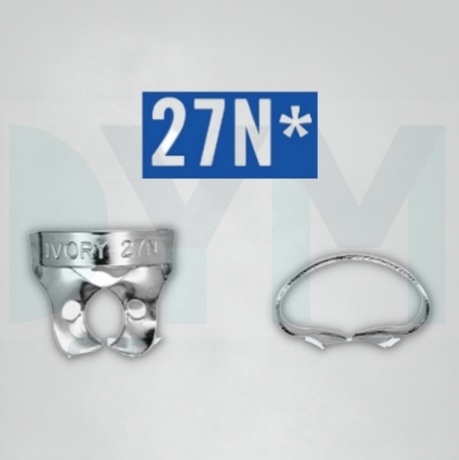 27N CLAMP SIN ALA IVORY