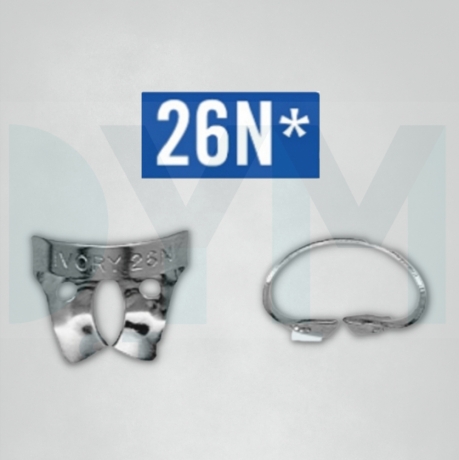 26N CLAMP SIN ALA IVORY