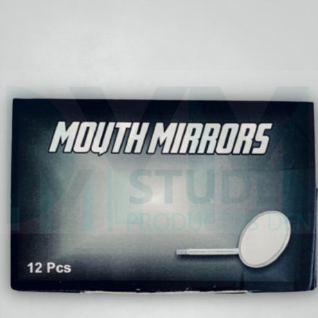 Espejo bucal nº5,  kit de 12 piezas.