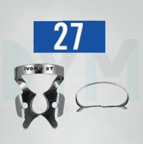 27 CLAMP CON ALA IVORY