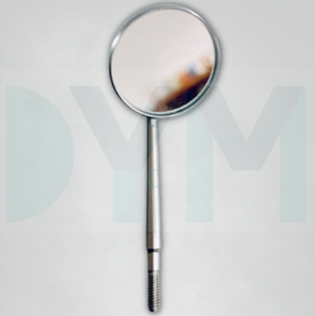 Espejo bucal nº 4 rodio rosca normal 1 pieza.