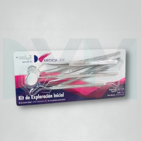 KIT DIAGNOSTICO (PINZA+ESPEJO+EXPLORADOR)