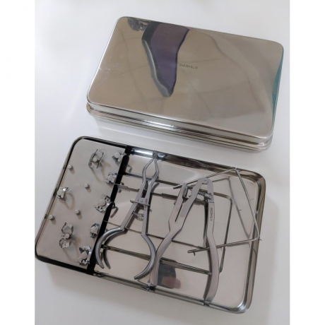 Insulation kit includes perforator + holder + arch + clamps kit