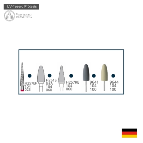 PROSTHESIS BUR BLOCK UV (Upon request)