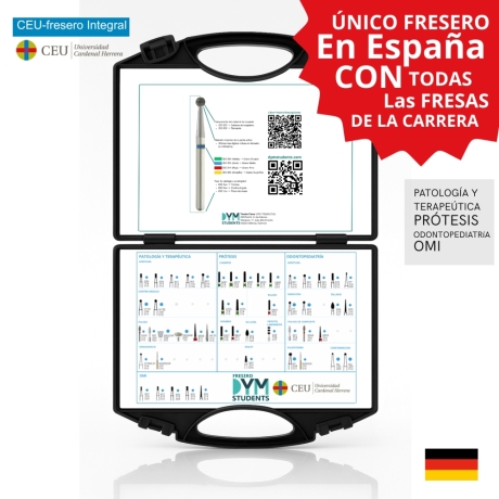 A-Comprehensive Bur Case – CEU - Made to order (Includes all the burs required for the degree)