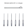 FRESAS GATES SURTIDO 1-3 (6uds)