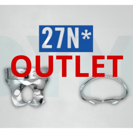 27N CLAMP SIN ALA IVORY Outlet