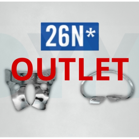 26N CLAMP SIN ALA IVORY Outlet