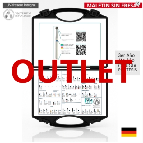 A-MALETÍN SIN FRESAS-FRESERO INTEGRAL UV Outlet