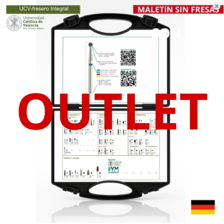 A-MALETÍN SIN FRESAS-FRESERO INTEGRAL UV Outlet