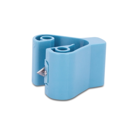 Portacuchilla azul con cuchilla para selladora